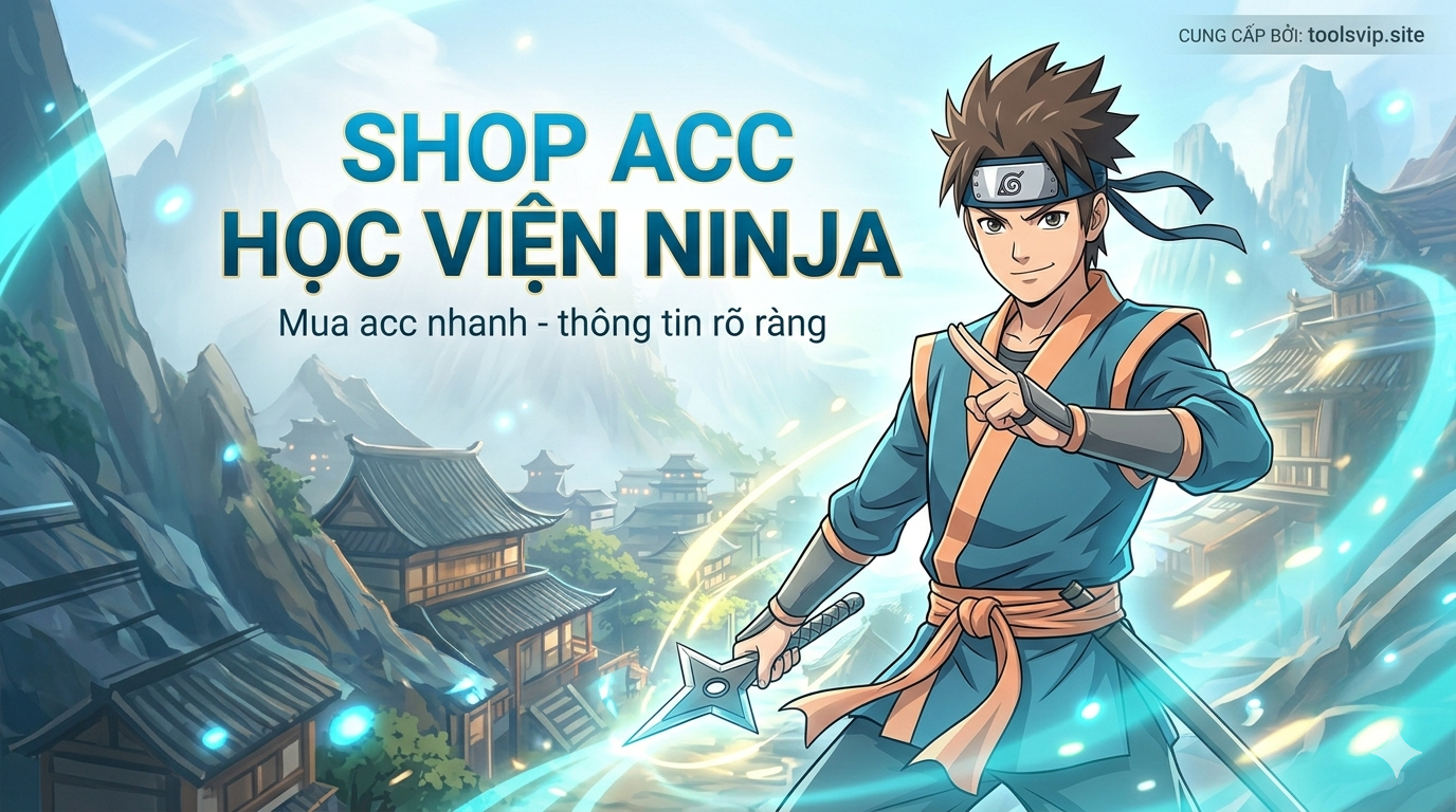 Shop acc Học Viện Ninja
